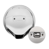 IP камера BCS-P-PEIP2X4FCR3L3-Ai1, Panoramic, 8MP, 2.8mm, IR+WhiteLight, Loudspeaker, ADC, SD, Mic, PoE